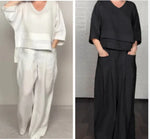 Tania Breezy Linen Two-Piece Set
