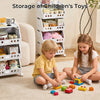 Modular Rolling Plastic Storage Cart