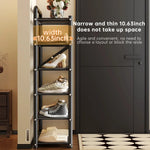 Foldable Plastic Shoe Rack