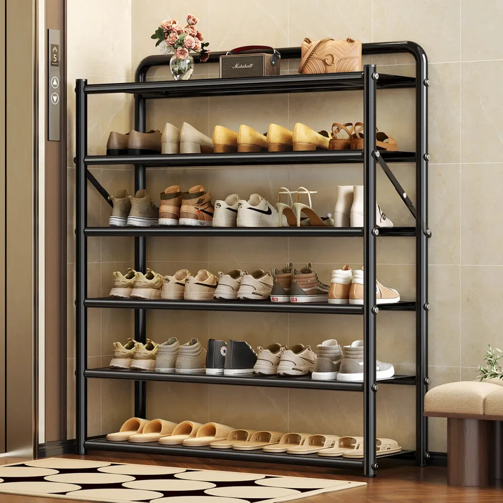 Foldable Plastic Shoe Rack