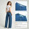 Pwest NYC Low-Rise Wide-Leg Pants