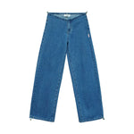 Pwest NYC Low-Rise Wide-Leg Pants