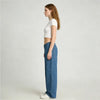 Pwest NYC Low-Rise Wide-Leg Pants