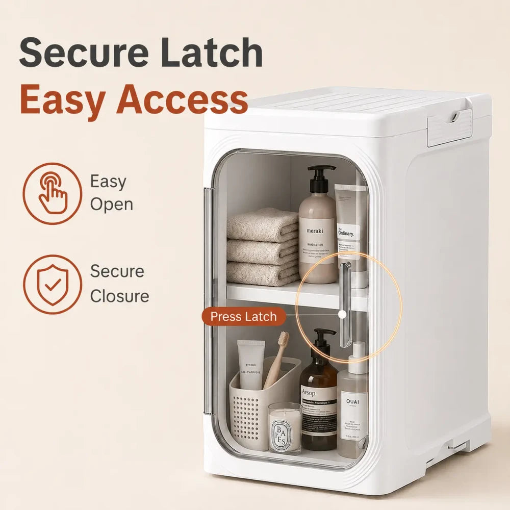 Narrow Plastic Storage Cabinet