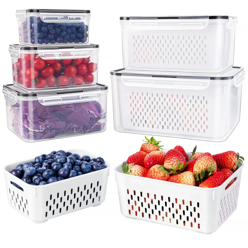 Stackable Fridge Storage Containers