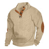 Quarter Button Pullover Sweater