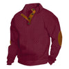 Quarter Button Pullover Sweater