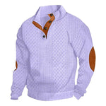 Quarter Button Pullover Sweater
