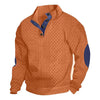 Quarter Button Pullover Sweater