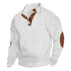 Quarter Button Pullover Sweater