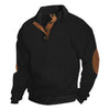 Quarter Button Pullover Sweater