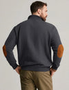 Quarter Button Pullover Sweater