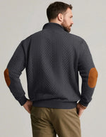 Quarter Button Pullover Sweater