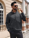 Quarter Button Pullover Sweater
